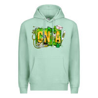 Seafoam St. Patricks Day Cna Premium Hoodie - CowhideDigitalArt