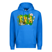 True Royal St. Patricks Day Cna Premium Hoodie - CowhideDigitalArt