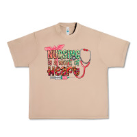 Burro Nursing is a work of heart Urban Heavy Tee - CowGirlArtShop