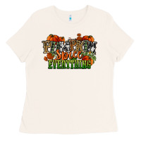 Bone pumpkin spice everything fall Ladies Tee - NancyCooperArtShop