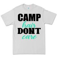 Dove Grey Camp Hair Don't Care Black Premium Tee - Bettercallsaul