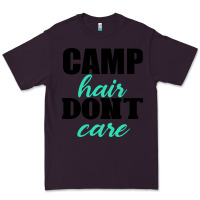 Plum Camp Hair Don't Care Black Premium Tee - Bettercallsaul
