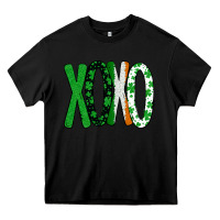 Black st. patrick's day xoxo Heavy Core Tee - Bettercallsaul