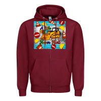 Burgundy a little dirt never hurt tumbler Zipper Hoodie - Artiststas