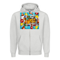 Dove Grey a little dirt never hurt tumbler Zipper Hoodie - Artiststas