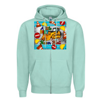 Seafoam a little dirt never hurt tumbler Zipper Hoodie - Artiststas
