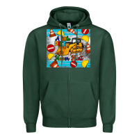 Sports Green a little dirt never hurt tumbler Zipper Hoodie - Artiststas