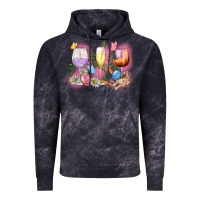 Cloud Black Easter wine glasses  Easter Day Vintage Hoodie - CowGirlArtShop