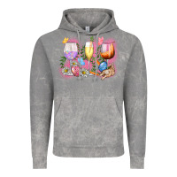Cloud Rock Easter wine glasses  Easter Day Vintage Hoodie - CowGirlArtShop