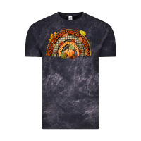 Cloud Black fall rainbow Vintage Tee - CowGirlArtShop
