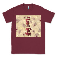 Burgundy hogwarts with letters Classic Tee - TumblerDesignByShophia