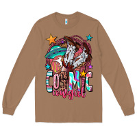 Toasted Coconut cosmic cowgirl Long Sleeve Tee - OliviaCreatesArt