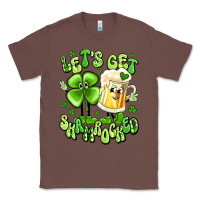 Chestnut let's get shamrocked Classic Tee - Artiststas