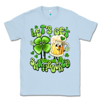 Dusty Blue let's get shamrocked Classic Tee - Artiststas