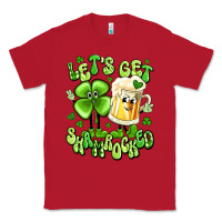 Red let's get shamrocked Classic Tee - Artiststas