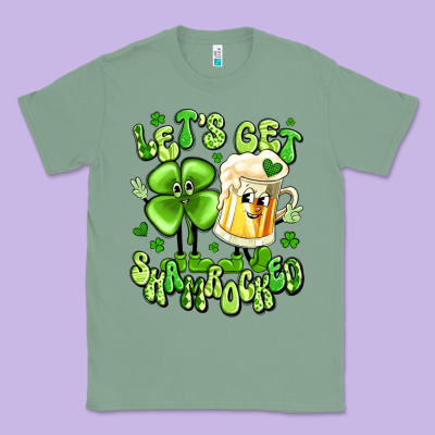 Let's Get Shamrocked Classic Tee Designed By Artiststas