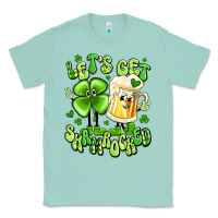 Seafoam let's get shamrocked Classic Tee - Artiststas