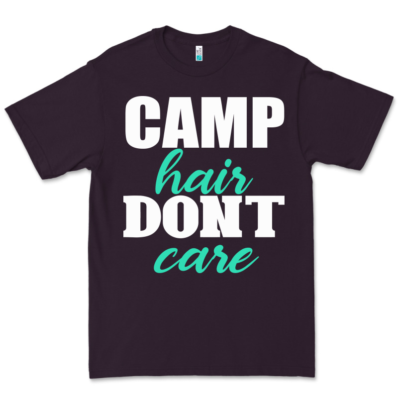 Camp Hair Don't Care Black Premium Tee by Bettercallsaul | Teevron