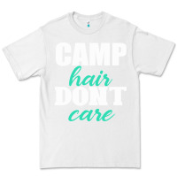 White Camp Hair Don't Care Black Premium Tee - Bettercallsaul