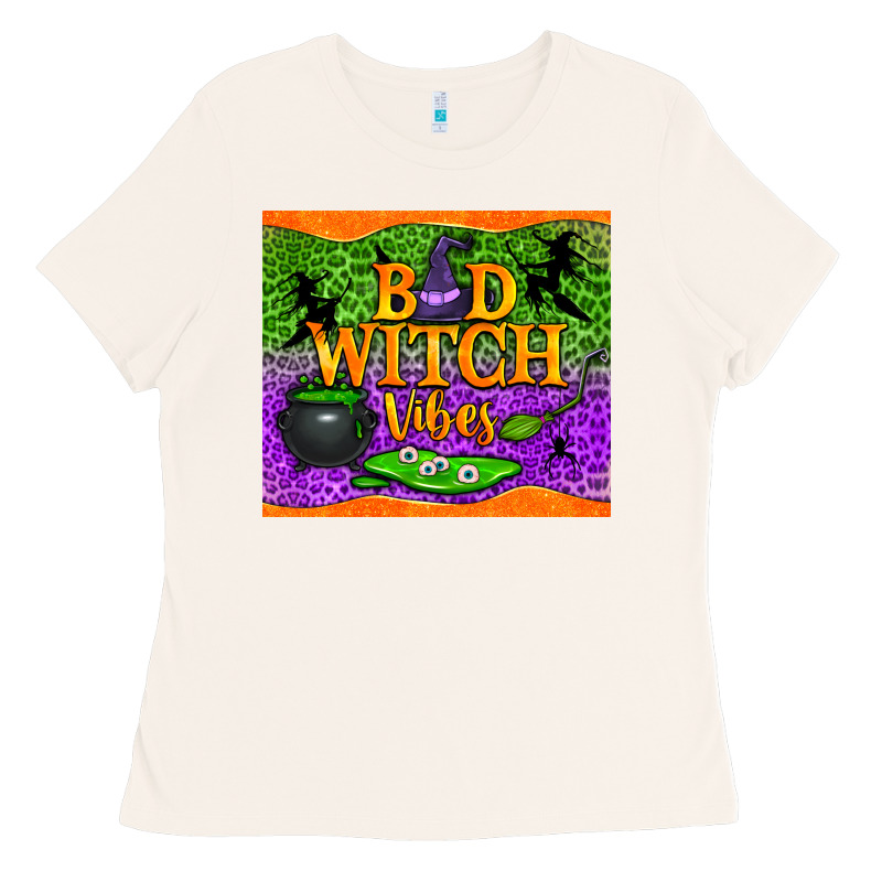 Bad Witch Vibes Ladies Tee by NancyCooperArtShop | Teevron