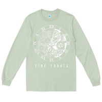 Matcha Time Travel Traveler Watch Vintage Clock Steampunk Gift Long Sleeve Tee - longCreatives