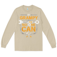 Mushroom Mens Grampy Funny Handyman Fix It Fathers Day Gift Long Sleeve Tee - longCreatives