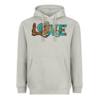 Moon Dust owl love Heavyweight Hoodie - BarkalooDesign