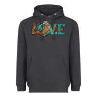 Smoke owl love Heavyweight Hoodie - BarkalooDesign