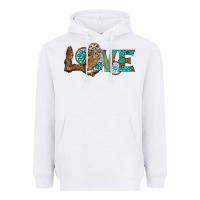White owl love Heavyweight Hoodie - BarkalooDesign