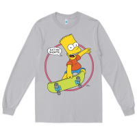 Moon Dust The Simpsons Bart Simpson Eat My Shorts Long Sleeve Tee - longCreatives