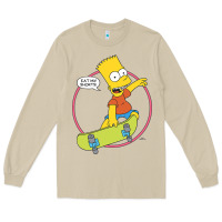 Mushroom The Simpsons Bart Simpson Eat My Shorts Long Sleeve Tee - longCreatives