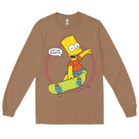Toasted Coconut The Simpsons Bart Simpson Eat My Shorts Long Sleeve Tee - longCreatives