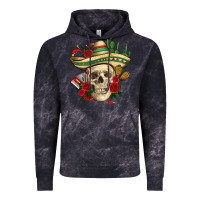 Cloud Black Di de los muertos with roses Mexico Vintage Hoodie - HowdyJamesFarm