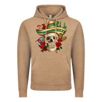 Vintage Coffee Di de los muertos with roses Mexico Vintage Hoodie - HowdyJamesFarm