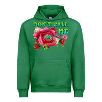 Emerald dont call me with pink phone and letters Urban Hoodie - AdoDesignShop
