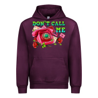 Mauve Wine dont call me with pink phone and letters Urban Hoodie - AdoDesignShop