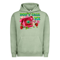Pigment Oil Green dont call me with pink phone and letters Urban Hoodie - AdoDesignShop
