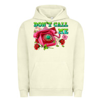 Pigment Pistachio dont call me with pink phone and letters Urban Hoodie - AdoDesignShop