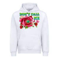 White dont call me with pink phone and letters Urban Hoodie - AdoDesignShop
