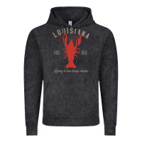Vintage Black Louisiana Crawfish T Laissez le bon temps rouler Vintage Hoodie - longCreatives