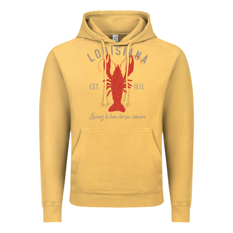 Louisiana Crawfish T Laissez Le Bon Temps Rouler Vintage Hoodie by longCreatives | Teevron
