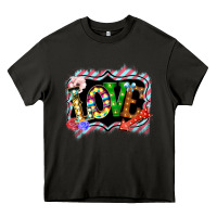 Asphalt love frame digital valentines day Heavy Core Tee - Bettercallsaul