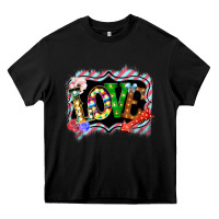 Black love frame digital valentines day Heavy Core Tee - Bettercallsaul