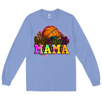 Colony Blue basketball mama Long Sleeve Tee - OliviaCreatesArt