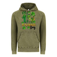Vintage Olive My first St. Patrick's Day Vintage Hoodie - CowGirlArtShop