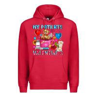Cardinal My Patients is Valentines Premium Hoodie - CowhideDigitalArt
