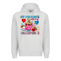 Dove Grey My Patients is Valentines Premium Hoodie - CowhideDigitalArt