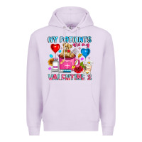 Lilac My Patients is Valentines Premium Hoodie - CowhideDigitalArt