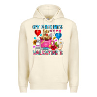 Sandshell My Patients is Valentines Premium Hoodie - CowhideDigitalArt