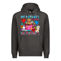 Smoke My Patients is Valentines Premium Hoodie - CowhideDigitalArt